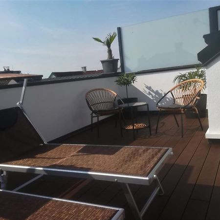 Penthouse Griemann 2 Fuer Max 4 Personen Mit Eigener Grosser Dachterrasse Zum Relaxen! 일미츠 외부 사진