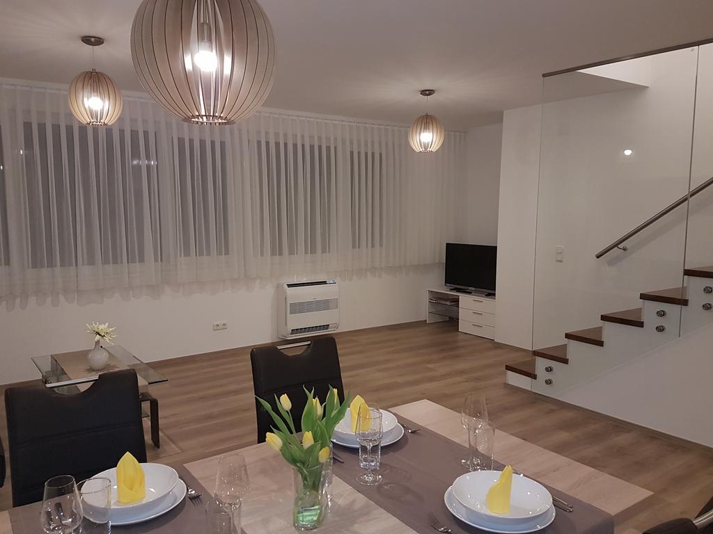 Penthouse Griemann 2 Fuer Max 4 Personen Mit Eigener Grosser Dachterrasse Zum Relaxen! 일미츠 외부 사진